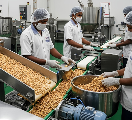 making of Peanut Butter